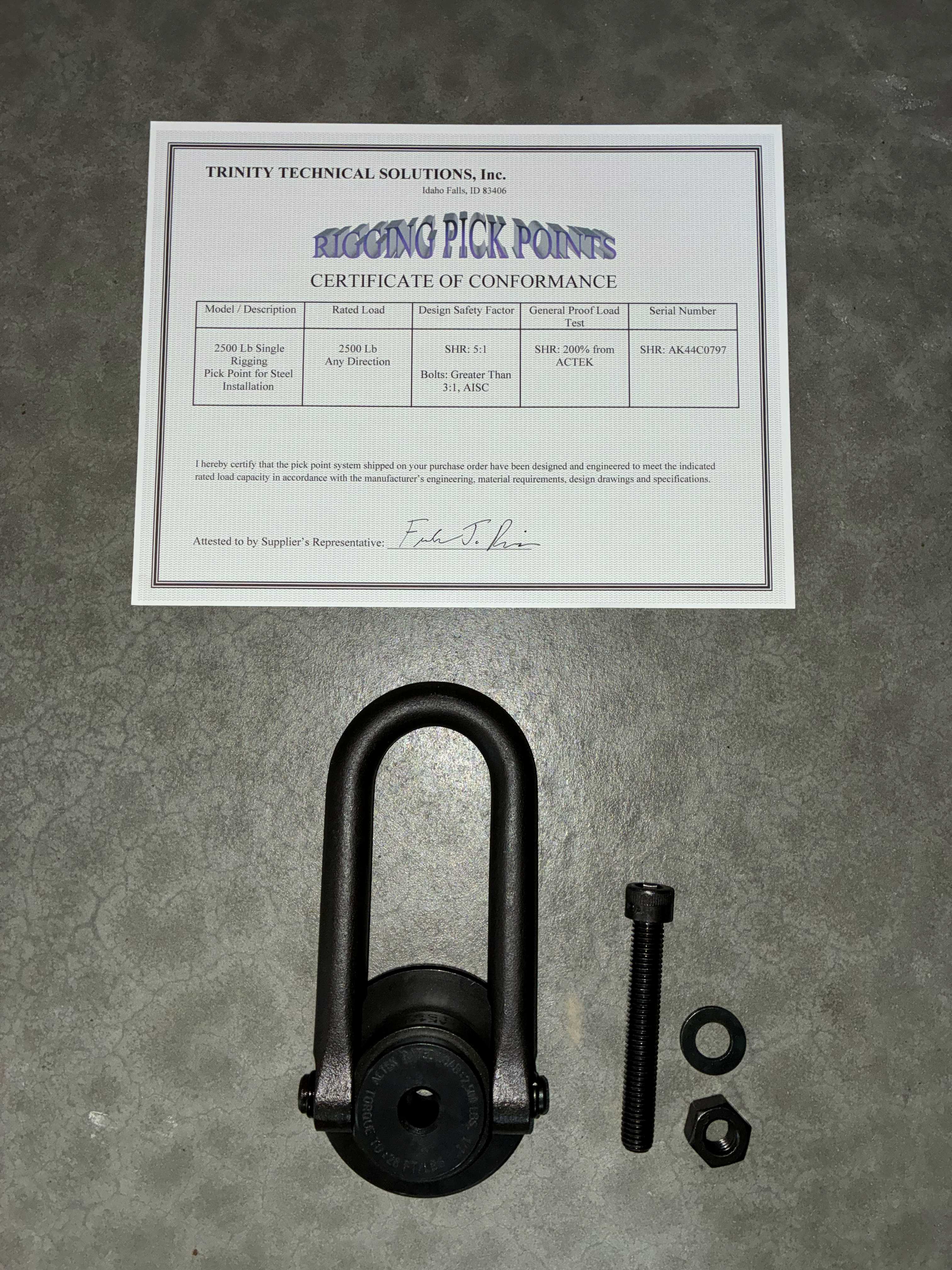 2.5K Single Steel SHC Screw